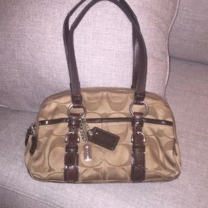 Coach Bonnie Soho Satchel in Sig. Canvas